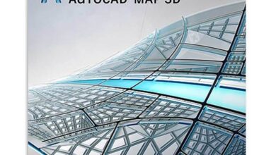 نرم افزار AutoCAD MAP 3D